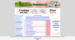 Desktop Screenshot of la-quiniela.es